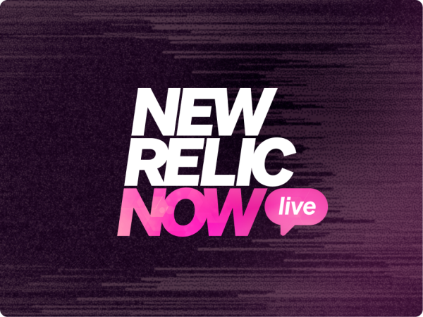 New Relic Now Live em uma cidade perto de você.
